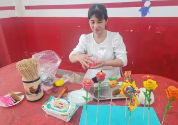 WORKSHOP NẶN TÒ HE TẠI HUỆ MAI